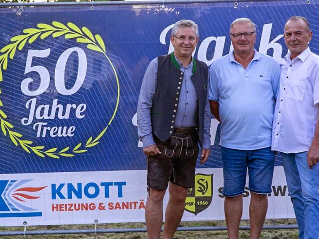 Sommerfest mit Ehrung von 50 Jahren Betriebszugehörigkeit